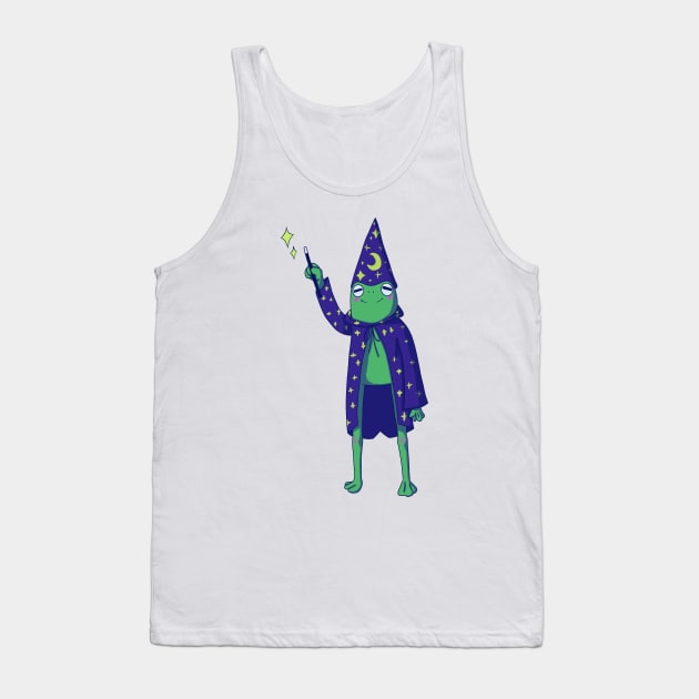 Magician frog Tank Top by annoyingarts